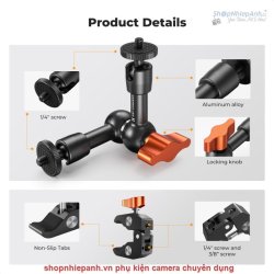 thumbnail Magic Arm 11in with super clamp K&F Concept KF31.132 - 0