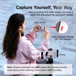 thumbnail Màn hình KingMa VL-PH02MAX Black nam châm MagSafe live Stream cast vlog - 3