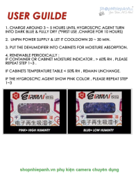 thumbnail Máy hút ẩm Eirmai HC-63C EIRMAI HC-90C Electronic Dehumidifier - 4