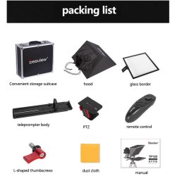 thumbnail Máy nhắc chữ teleprompter Bestview TP150 Smartphone Tablet Camera DLSR - 8