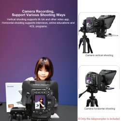 thumbnail Máy nhắc chữ teleprompter Bestview T3 Smartphone Tablet Camera DLSR - 9