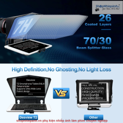 thumbnail Máy nhắc chữ Telepromter Bestview T2 camera tablet smartphone - 0