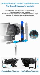 thumbnail Máy nhắc chữ Telepromter Bestview T3S camera tablet smartphone - 5