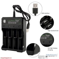 thumbnail Máy sạc pin đa năng pin 18650 BMAX - 3