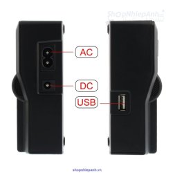 thumbnail Máy sạc pin đôi có LCD  for sony F970 F550 F770 - 0