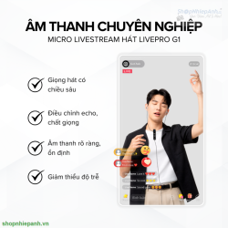 thumbnail micro GoChek LivePro G1 chuyên dụng live streaming - 4