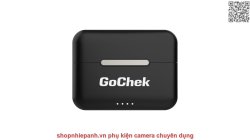 thumbnail Micro không dây Gochek Ultra S23 D02 lightning bản đôi có hộp sạc - 9