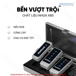thumbnail Micro không dây Gochek Ultra S24-03 có hộp sạc - 3