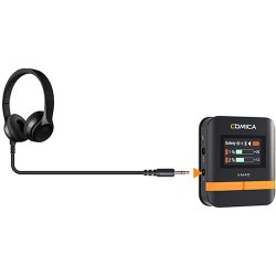 thumbnail Micro thu âm không dây bản đôi Comica CVM-VM40 48kHz 32Bit Float Recording Super Cardioid Condenser Wireless Shotgun Microphone - 15