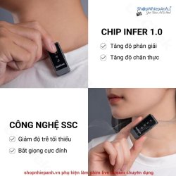 thumbnail Micro thu âm không dây GoChek Ultra S24-01 - Bộ 01 mic không hộp sạc - 1