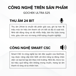 thumbnail Micro thu âm không dây GoChek Ultra S25-03 - 2
