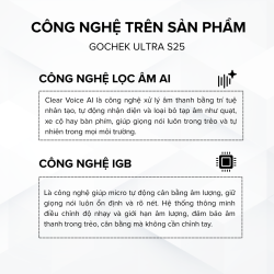 thumbnail Micro thu âm không dây GoChek Ultra S25-03 - 1