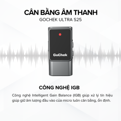 thumbnail Micro thu âm không dây GoChek Ultra S25-03 - 4