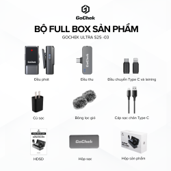 thumbnail Micro thu âm không dây GoChek Ultra S25-03 - 0