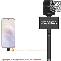 thumbnail Micro wireless Comica Audio Revo S Wireless Cardioid Condenser Reporter type C - 5