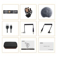 thumbnail Microphone Comica CVM-VM10 PRO camera và smartphone - 8