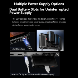 thumbnail Monitor Desview OL7 OLED 3D LUT 1200nits 4K 60HZ HDMI - 11