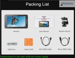 thumbnail Monitor Desview R6II Ultra High Brightness 2800nits touch 4K 60Hz 3D lut(Bestview) - 1