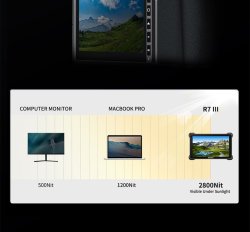 thumbnail Monitor Desview R7III 4K 60Hz DCI-P3 3D Lut HDR 2800nits (Bestview) - 14