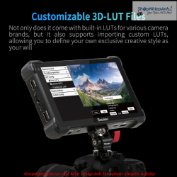 thumbnail Monitor Desview R7SIII  3G-SDI 4K 60Hz DCI-P3 3D Lut HDR 2800nits (Bestview) phiên bản dùng 2 pin F sony - 6