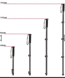thumbnail Monopod SteinZeiser KM-101 - 1