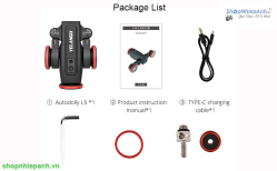 thumbnail Motorized auto dolly Yelangu L5i wireless remote timelapse APP control - 16