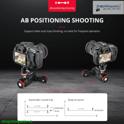 thumbnail Motorized auto dolly Yelangu L5i wireless remote timelapse APP control - 12