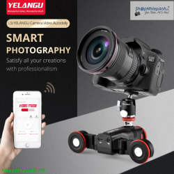 thumbnail Motorized auto dolly Yelangu L5i wireless remote timelapse APP control - 2