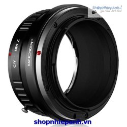 thumbnail Mount K&F Concept C/Y-Nik Z (contax yashica cy-nikon Z) - 3