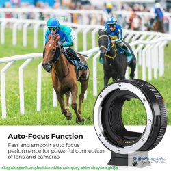 thumbnail Mount K&F Concept EF-EOS R II AF Auto Focus - 1