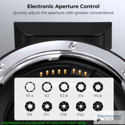 thumbnail Mount K&F Concept EF-EOS R II AF Auto Focus - 2
