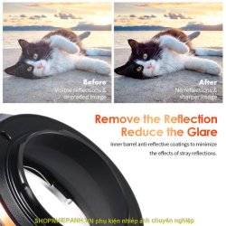 thumbnail Mount K&F Concept EF-M4/3 PRO (Canon EF EFs EOS-M4/3) - 4