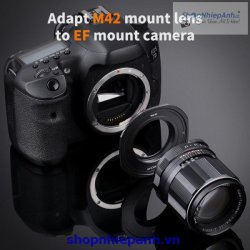 thumbnail Mount K&F Concept M42-EF PRO new version (m42-eos) - 5