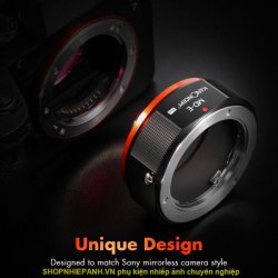 thumbnail Mount K&F Concept MD-E PRO (Minolta MD-Nex) - 3