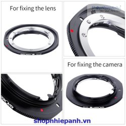 thumbnail Mount K&F Concept NIK-EOS PRO new version (nikon-canon eos) - 3