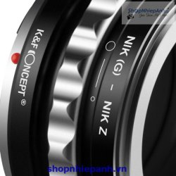 thumbnail mount K&F Concept Nik(G)-NIK Z (nikon G-Nikon Z) - 4