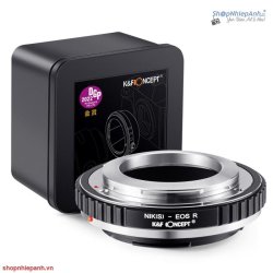 thumbnail Mount K&F Concept Nik(S)-EOS R (nikon-S kiev contax rf-Canon R) - 0