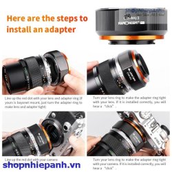 thumbnail Mount K&F Concept OM-M4/3 PRO(Olympus-M4/3) - 6