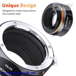 thumbnail Mount K&F Concept PK-FX PRO (Pentax K-Fujifilm) - 3