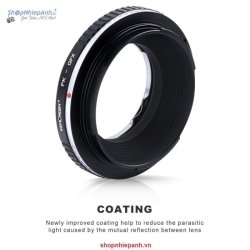 thumbnail Mount K&F Concept PK-GFX (pentax K-gfx) - 2