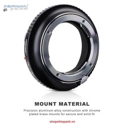 thumbnail Mount K&F Concept PK-GFX (pentax K-gfx) - 3