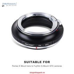 thumbnail Mount K&F Concept PK-GFX (pentax K-gfx) - 1