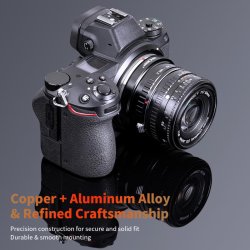 thumbnail Mount K&F Concept PK-NIK Z (pentax K-Nikon Z) - 6