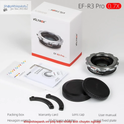 thumbnail Mount Viltrox EF-R3 Pro 0.71x Speed Booster Auto Focus for canon RF - 2