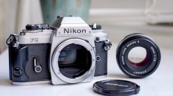 thumbnail Nikon FG và lens nikon 50f1.8 - 0