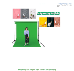 thumbnail Phông Nền Cao Cấp 100% Cotton Muslin 3mx4m - 0