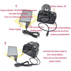 thumbnail Pin ảo Dummy Sony FW50 nguồn USB - 2