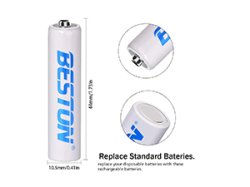 thumbnail Pin Beston AAA 1100mah 4 viên - 1