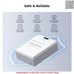 thumbnail Pin K&F concept Fujifilm NP-W126 sạc trực tiếp type C fast charging for Fujifilm X100VI, X100V, XS10, XT30, XT30 II, XT20, XE4, XA5 - 3