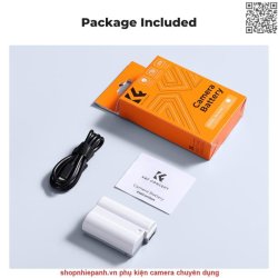 thumbnail Pin K&F concept Nikon EN-EL15c sạc trực tiếp type C fast charging for Z8, Z7II, Z 7, Z 6II, Z 6, Z5, D850, D810, D810A, D780, D750, D610, D500, D7500, D7200... - 5